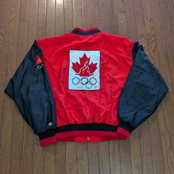 Vintage Canada Olympics Champion Bomber Made in Canada - Size XL - Picture 3 of 5